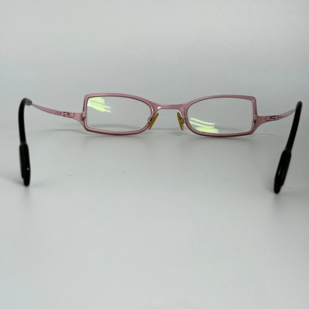 Anne et Valentin B119 Tilt Titanium Eyeglasses Frames Made in Japan‎ Pink 21446